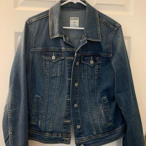 Women’s denim jack; Old Navy Size Large